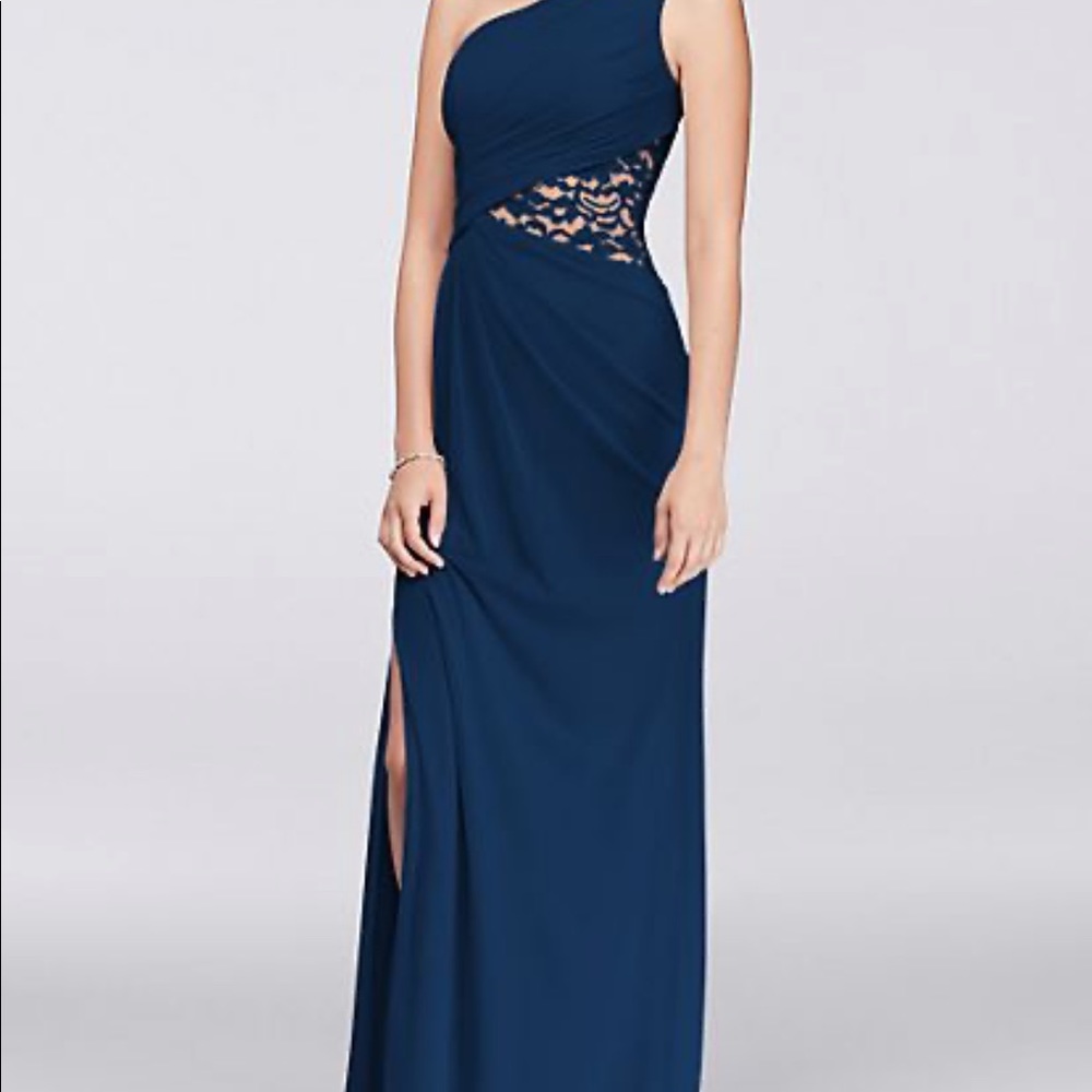 David’s bridal bridesmaid dress